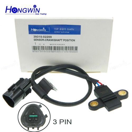 Capteur De Position De Vilebrequin Pour Hyundai Amica, I10, Atos, Getz, Kia Picanto 39310/02200, Numéro D'origine: 3931002200  393100270 Nipseyteko