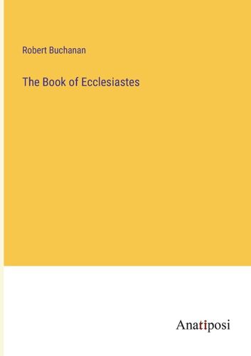 The Book Of Ecclesiastes