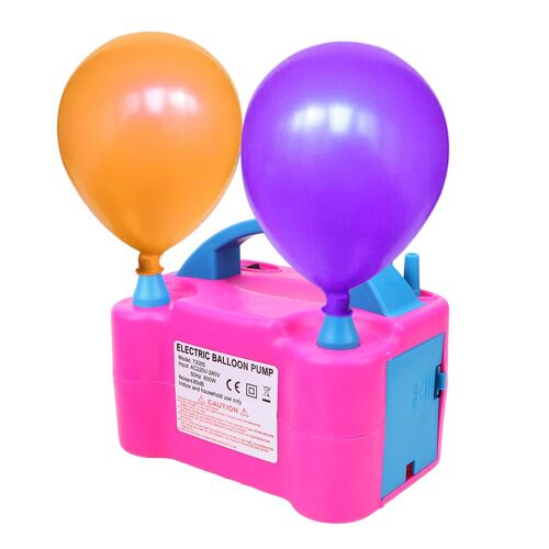Compresseur D'Air Électrique Haute Tension À Double Trou, Prise Ue, Gonfleur De Ballons, Souffleur D'Air, 1 Pièce