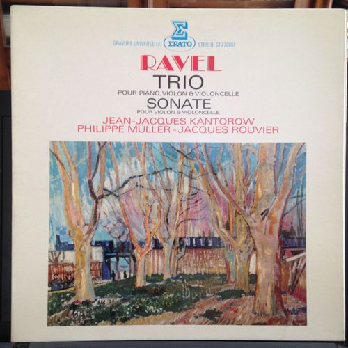 Maurice Ravel : Trio Pour Piano, Violon Et Violoncelle - Sonate Pour Violon & Violoncelle
