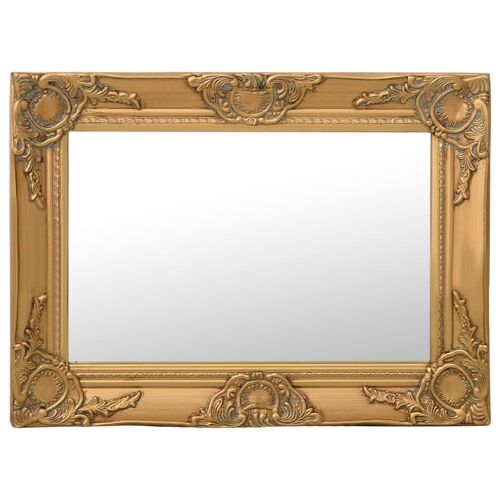 vidaXL Miroir mural style baroque 60x40 cm Doré