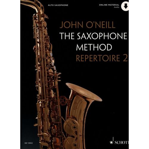 John O'neill The Saxophone Method ¿ Repertoire Book 2 Saxophone