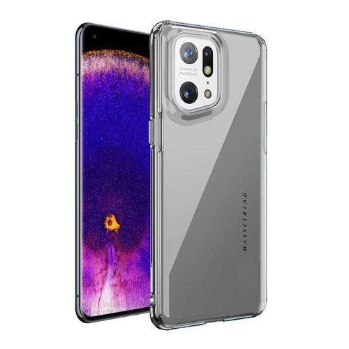 Coque Silicone Pour Oppo Find X5 Pro 6.7" Gel Ultraslim Et Ajustement Parfait - Transparent