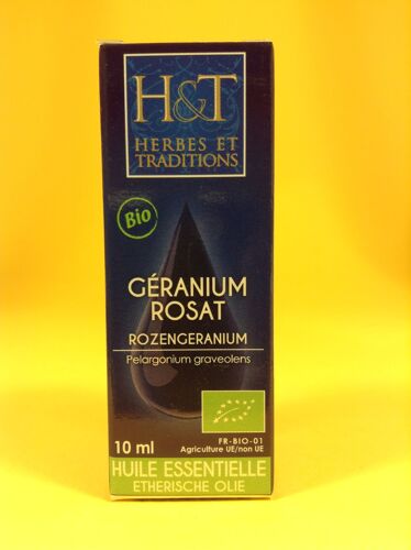 Huile Essentielle Géranium Rosat 10 Ml 