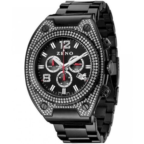 Zeno-Watch 91026-5030q-Bk-I1m - Chronographe - Chronographe
