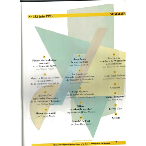 L'oeil 452. Vigée Le Brun Et Son Portrait De La Duchesse De Guiche