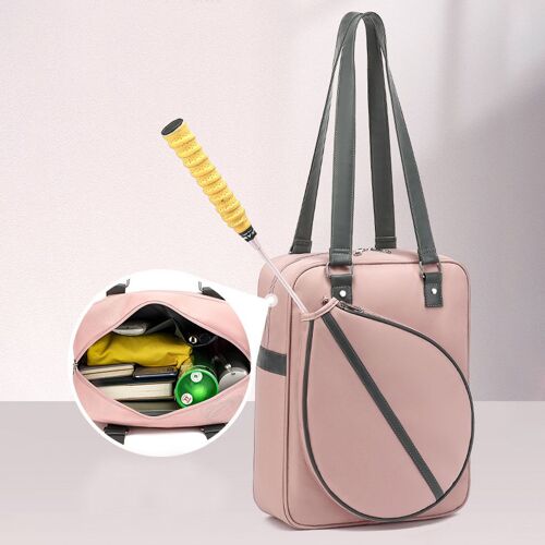 Grand Sac À Bandoulière Pour Raquette De Tennis, Sac De Transport Avec Bandoulière Pour Dames, Femmes Et Hommes