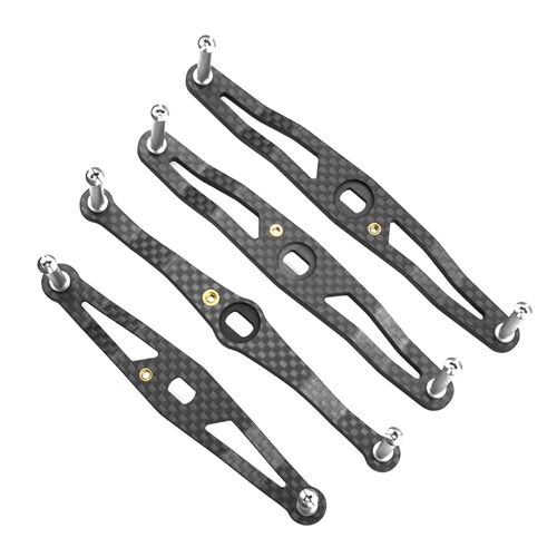 Moulinet De Pêche Baitcasting Ultraléger En Fiber De Carbone, Poignée Pour Gaucher/Droitier, Accessoires De Pêche, Bouton À Profil Bas Pour Remplacer Les Moulinets S/D