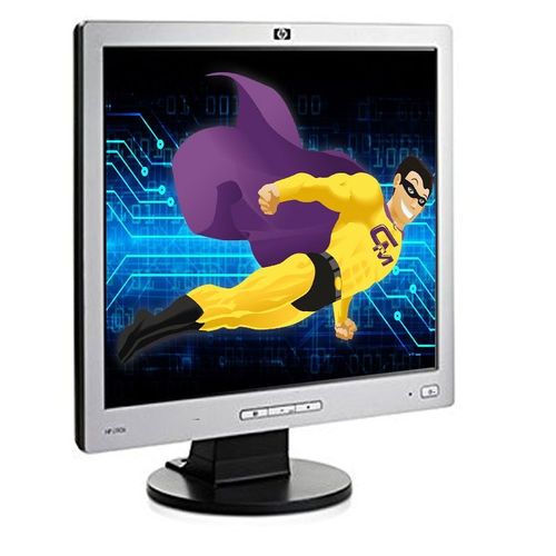 Ecran Plat PC 19" HP L1906 HSTND-2131-F LCD TFT VGA 1280x1024 5:4 VESA 12ms