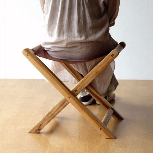 Chaise Pliante En Bois, Tabouret Robuste, Pour Pêche, Loisirs, Jardin, Plage, Camping, Randonnée, Chasse