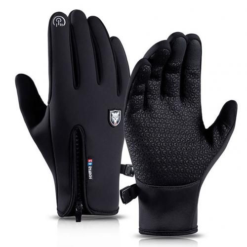 Gants De Cyclisme Chauds Pour Écran Tactile, Étanches, Pour Vélo D'Extérieur, Ski, Moto, Équitation, Hiver