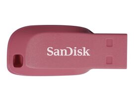 SanDisk Cruzer Blade - Clé USB - 64 Go - USB 2.0 - rose électrique