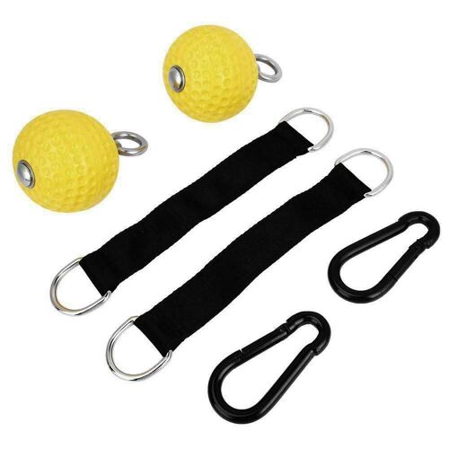 2 Pièces De Balles De Traction De 7.2cm, Entraîneur De Force Des Doigts De La Main, Poignée Du Bras, Exercice De Gymnastique Musculaire