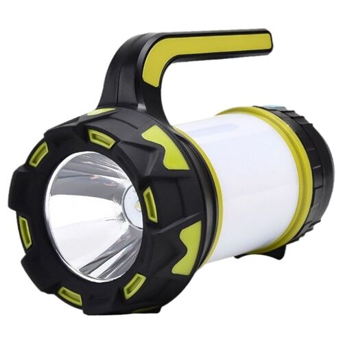 Lampe de poche LED Portable et lumineuse, 6 Modes, Rechargeable par USB, torche Spot pour équipement de plein air, randonnée, équipement de randonnée