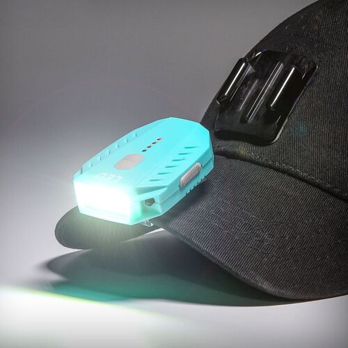Lampe Frontale Étanche À Led Avec Capteur, Rechargeable Par Usb, Avec Pince Pour Chapeau, Idéal Pour La Pêche