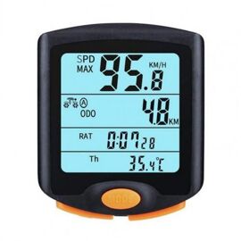 Compteur De Vitesse Sans Fil Multifonctionnel, Ordinateur Numérique Pour Vélo