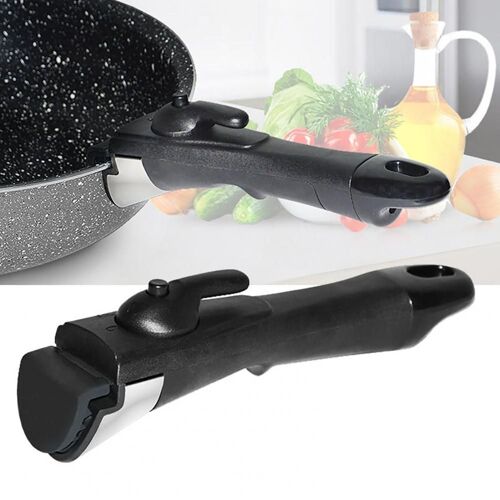 Pince De Préhension Amovible Pour Casserole Wok, Poignée Amovible Pour Casserole Wok