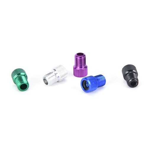 Adaptateur De Valve Presta À Shrader, 5 Pièces, Pour Vélo De Route, Adaptateurs De Valve De Pneu, Convertisseur D'outil À Tube, Accessoires De Pompe De Vélo