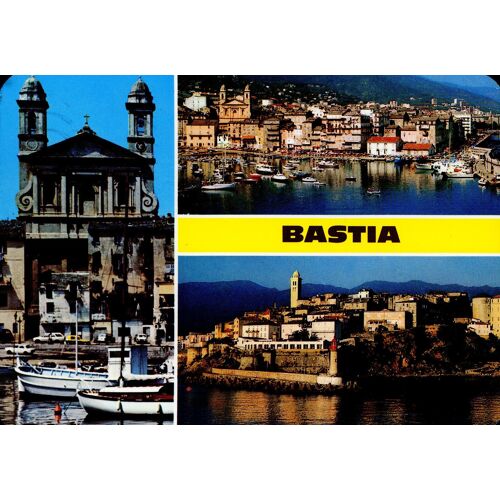 Carte Postale De Bastia (Corse) 3 Vues