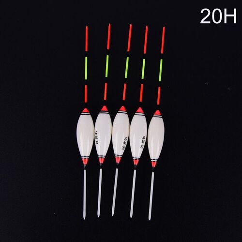 5 Pcs/Lot Flotteurs De Pêche Balsa Flotteur Pêche Eau Peu Profonde & Mérous De Glace Flotteurs 5 Modèles Accessoires De Pêche