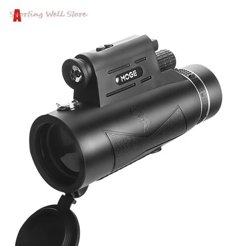Télescope monoculaire à faible luminosité à infrarouge, puissant avec boussole, lampe de poche pour la chasse et le Camping
