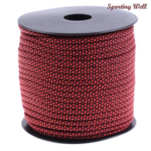 Corde De Corde Réfléchissante Pour Tente De Camping En Plein Air, Accessoires De Randonnée, 50m