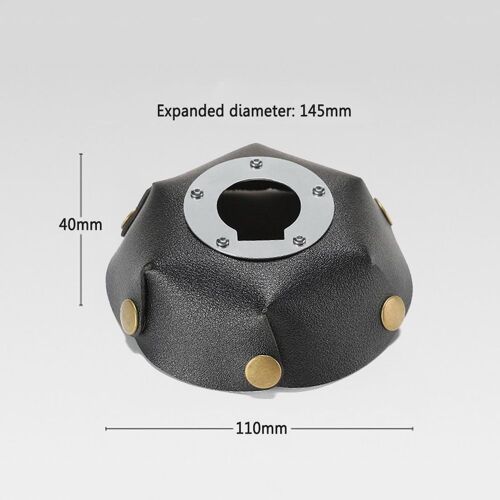 Abat-Jour Vintage Led En Cuir Pu, Étui De Protection Pour Projecteur, Atmosphère Chaude, Lumière Décorative, Camping, Couverture Abat-Jour M4