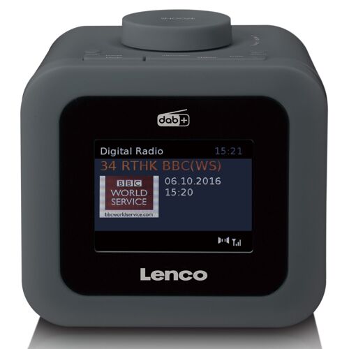 Radio-réveil DAB+/FM avec écran couleur CR-620GY Anthracite