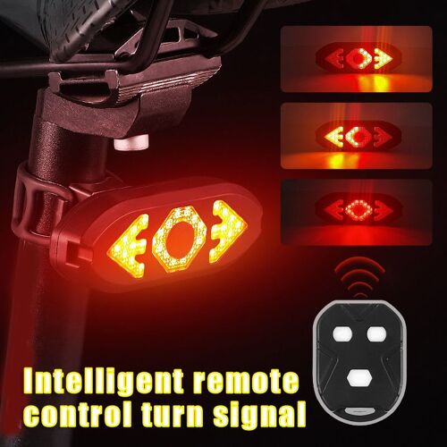 Feu Arrière De Vélo N66, Rechargeable Par Usb, Ultra Lumineux, Led, Signalisation De Sécurité, Feux De Stop, Sans Fil, 2021