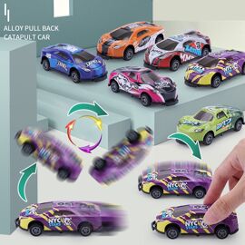 Jouet De Cascadeur Pour Enfants, 1 Pièce, Mini Voiture Créative, Véhicules À Traction, Prix De Jeu, N66