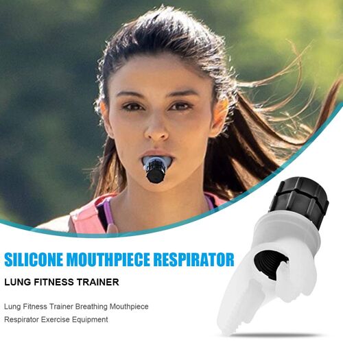 Respirateur De Pouls En Silicone, Appareil De Fitness, Embout Buccal, Équipement D'entraînement, Accessoires