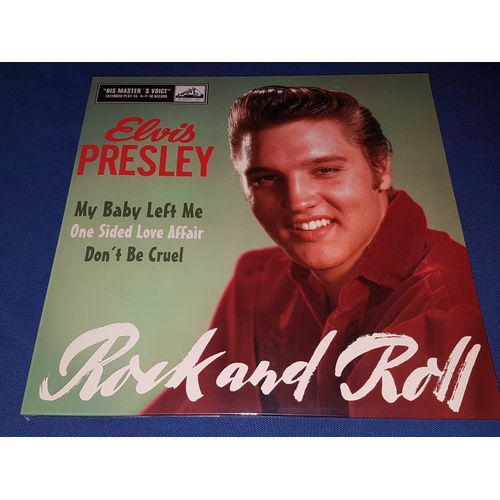 25 Cm 33 Tours Elvis Presley My Baby Left Me (3ème Pochette Différente)