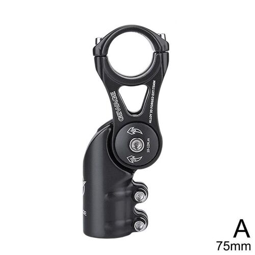 Tige De Vélo Réglable À 90 ° Pour Vtt Et Bmx, Rallonge De Guidon Court, 31.8mm Pour 75/95 / 130mm T5d7