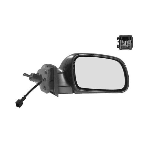 Retroviseur Complet Droit Noir Sensor Temp. Pour Peugeot 307