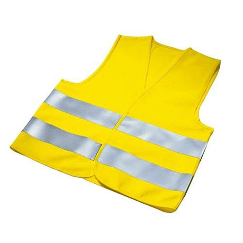 Gilet De Sécurité Jaune Fluo Haute Visibilité Pour Enfant 7 À 12 Ans - 1851