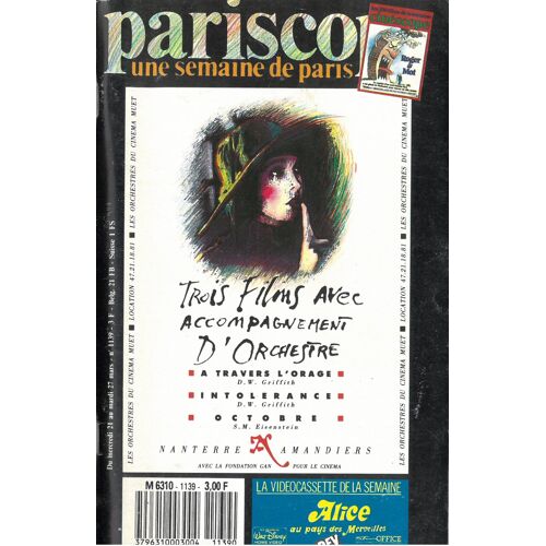Pariscope - Une Semaine De Paris N° 1139 : Du Mercredi 21 Au Mardi 27 Mars 1990