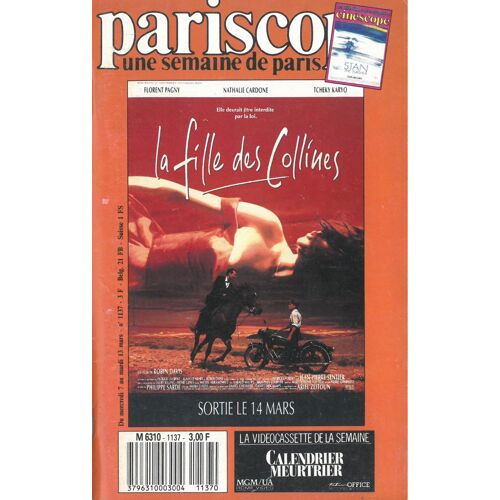 Pariscope - Une Semaine De Paris N° 1137 : Du Mercredi 7 Au Mardi 13 Mars 1990