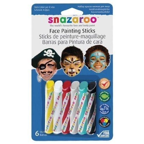 Snazaroo Sticks Peinture Pour Visage Garcons