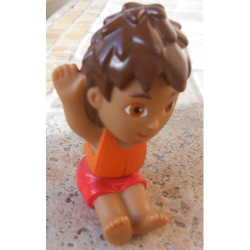 Dora L'exploratrice - Figurine De Diégo - Assis - Mattel - Vintage - 2003