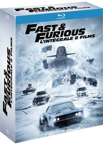 Fast And Furious - L'intégrale 8 Films - Blu-Ray