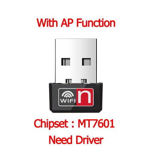 Besoin de conducteur 150 Mbps - Adaptateur USB Wi Fi sans fil pour PC,dongle Ethernet, carte réseau 2.4G, antenne, récepteur Wi Fi
