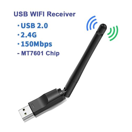 MT7601 - Carte Réseau Sans Fil Wi-fi Usb 2.0, 150m, 802.11 B/g/n Lan, Adaptateur, Antenne Rotative Pour Ordinateur Portable, Mini Dongle Wi-fi #3