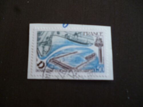 Timbre France 1977 :Dunkerque:Extensions Portuaires.