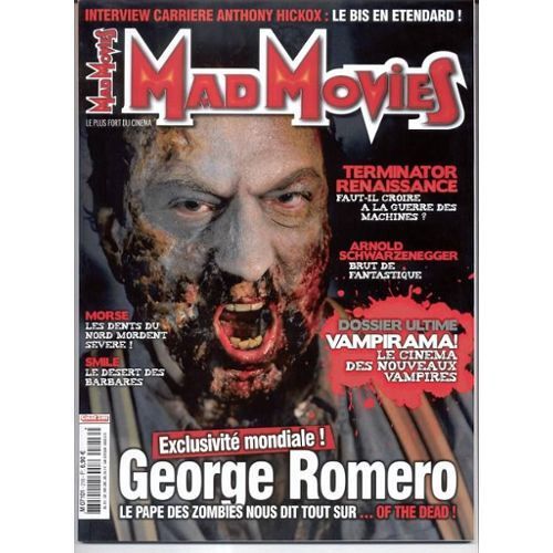 Mad Movies N° 216 : George Romero, Terminator Renaissance, Smile, ... - Février 2009