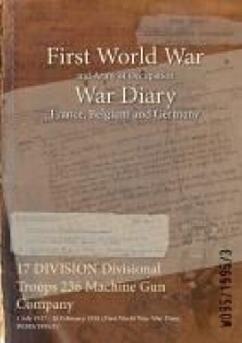 17 Division Divisional Troops 236 Machine Gun Company