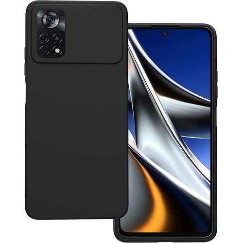 Coque Xiaomi Poco X4 Pro 5g Souple Noire Flexible En Gel Tpu Silicone Antichoc Xiaomi Poco X4 Pro 5g - Accessoires Pochette Case Noir