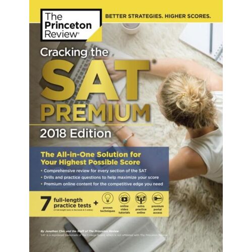 Princeton Review: Cracking The Sat Premium Edition With 7 Pr