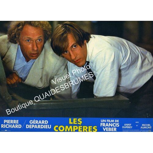 Les Compères : Jeu A De 11 Photos D'exploitation Cinématographique - Format 24x30 Cm - De Francis Veber Avec Pierre Richard, Gérard Depardieu, Anny Duperey, Michel Aumont, Roland Blanche - 1983