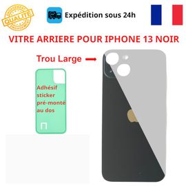 Vitre Arrière Compatible Iphone 13 Noir