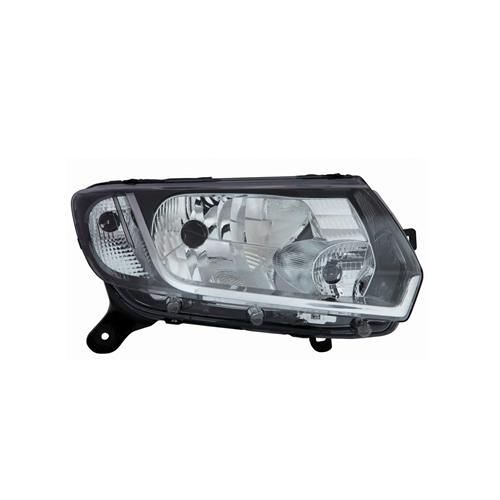 Phare Droit Avec Clignotant H4 Pour Dacia Logan